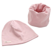 Load image into Gallery viewer, New Fashion Baby Cap Set Cartoon Owl Stars Baby Head Cover Spring Warm Neck Collar Kids Beanies Sets Cotton Children Hats Scarf