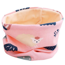 Load image into Gallery viewer, New Fashion Baby Cap Set Cartoon Owl Stars Baby Head Cover Spring Warm Neck Collar Kids Beanies Sets Cotton Children Hats Scarf