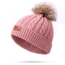Load image into Gallery viewer, Two pieces Hat Scarf Set