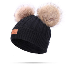 Load image into Gallery viewer, Two pieces Hat Scarf Set