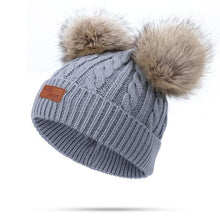 Load image into Gallery viewer, Two pieces Hat Scarf Set