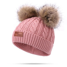 Load image into Gallery viewer, Two pieces Hat Scarf Set