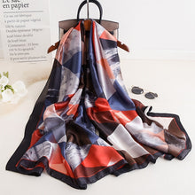 Load image into Gallery viewer, Luxury summer silk scarf