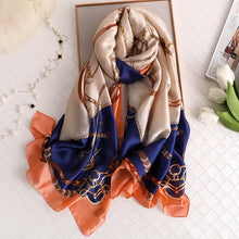 Load image into Gallery viewer, Luxury summer silk scarf