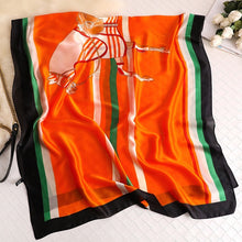 Load image into Gallery viewer, Luxury summer silk scarf