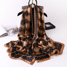 Load image into Gallery viewer, Luxury summer silk scarf