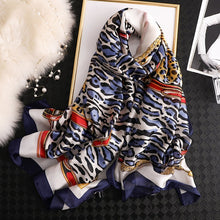 Load image into Gallery viewer, Luxury summer silk scarf