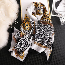 Load image into Gallery viewer, Luxury summer silk scarf
