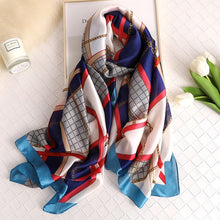Load image into Gallery viewer, Luxury summer silk scarf