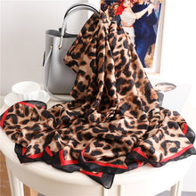 Load image into Gallery viewer, Luxury summer silk scarf