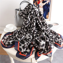 Load image into Gallery viewer, Luxury summer silk scarf
