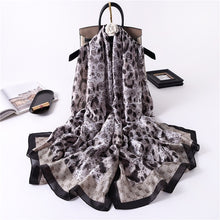 Load image into Gallery viewer, Luxury summer silk scarf