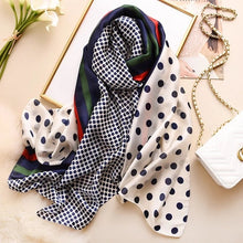 Load image into Gallery viewer, 2020 luxury brand women scarf summer silk scarves shawls lady wraps soft pashimina female Echarpe Designer beach stole bandana
