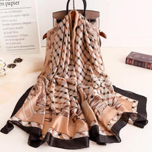 Load image into Gallery viewer, 2020 luxury brand women scarf summer silk scarves shawls lady wraps soft pashimina female Echarpe Designer beach stole bandana