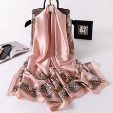 Load image into Gallery viewer, 2020 luxury brand women scarf summer silk scarves shawls lady wraps soft pashimina female Echarpe Designer beach stole bandana
