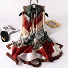 Load image into Gallery viewer, 2020 luxury brand women scarf summer silk scarves shawls lady wraps soft pashimina female Echarpe Designer beach stole bandana