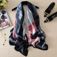 Load image into Gallery viewer, 2020 luxury brand women scarf summer silk scarves shawls lady wraps soft pashimina female Echarpe Designer beach stole bandana