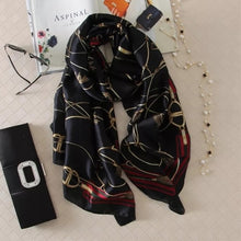 Load image into Gallery viewer, 2020 luxury brand women scarf summer silk scarves shawls lady wraps soft pashimina female Echarpe Designer beach stole bandana
