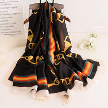 Load image into Gallery viewer, 2020 luxury brand women scarf summer silk scarves shawls lady wraps soft pashimina female Echarpe Designer beach stole bandana