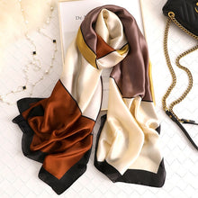 Load image into Gallery viewer, Luxury summer silk scarf
