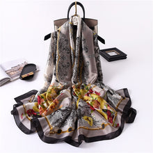 Load image into Gallery viewer, Luxury summer silk scarf
