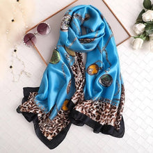 Load image into Gallery viewer, 2020 luxury brand women scarf summer silk scarves shawls lady wraps soft pashimina female Echarpe Designer beach stole bandana
