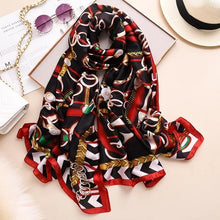 Load image into Gallery viewer, 2020 luxury brand women scarf summer silk scarves shawls lady wraps soft pashimina female Echarpe Designer beach stole bandana
